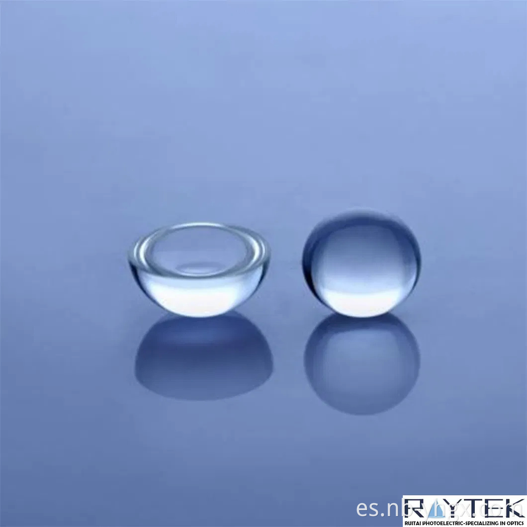 N-Bk7 Lente de bola óptica de vidrio/lente de bola de vidrio/lente de bola óptica